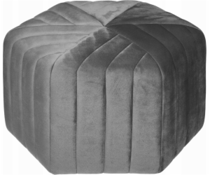 Atmosphera Velvet pouffe, krychlový, 30 cm