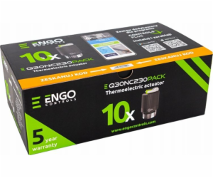 Engo  sada 10 termoelektrických pohonů Q30NC230PACK