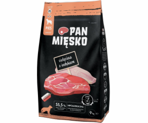 PAN MIĘSKO Veal with turkey XL - suché krmivo pro psy - 9kg