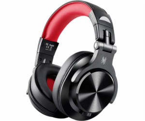 Oneodio A71 Wired Headphones (Black and Red)