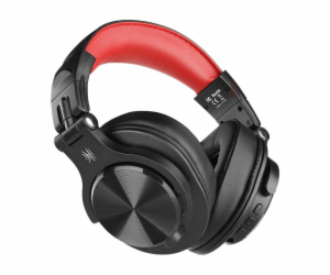 Oneodio Fusion A70 Wireless Headphones (Black and Red)