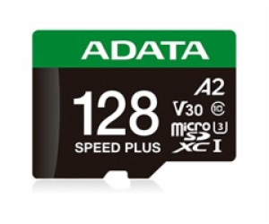 ADATA MicroSDXC karta 128GB Speed Plus, U3, C10, A2, V30 ...