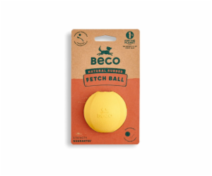 Beco Fetch Ball Hračka pro psy žlutá 6,5cm