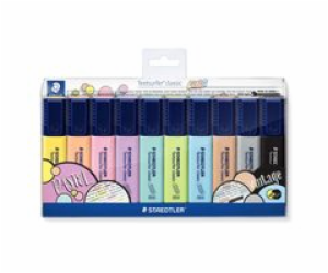 Staedtler Classic Colors zvýrazňovač 10 barev