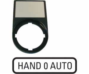 Eaton Popisový štítek HAND-0-AUTO 50 x 30mm černá 22mm ob...