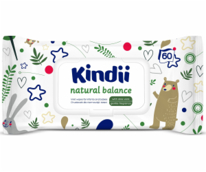 Kindii Natural Balance vlhčené ubrousky pro kojence a dět...