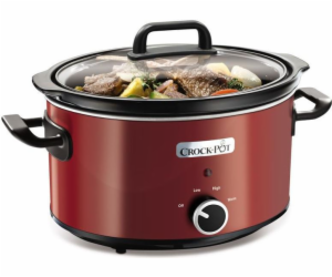 Crock-Pot CROCK-HRNEC POMALÝ VARNÁŘ 3,5L ČERVENÝ