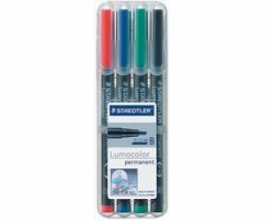 Staedtler STAEDTLER LUMOCOLOR B FILM 4ks - S314WP4