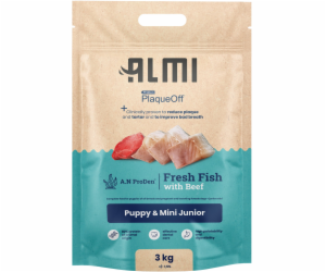 Almi Puppy & Mini Junior Granule s mořskou řasou 3 kg