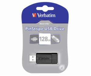 Verbatim Store n Go Pinstripe USB 2.0 / černá 128GB 49071