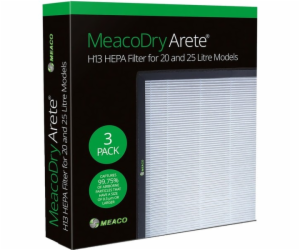 Meaco Dry Arete One H13 HEPA filtr 20L / 25L, 3 kusy