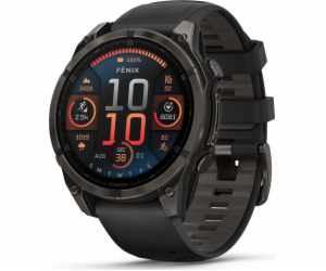 Garmin fenix® 8 – 47 mm, AMOLED, Sapphire, Carbon grey DL...