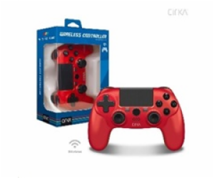 Cirka NuForce Wireless Game Controller for PS4/PC/Mac (Red)