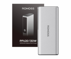 Romoss PPU20 20000mAh 130W Powerbank (silver)