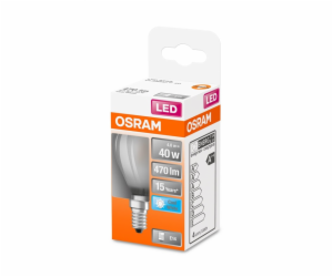 LED žárovka Osram, P45, 4W, E14, 4000K, 470lm, mat.