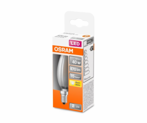 LED lampa Osram, B35, 4W, E14, 2700K, 470lm, mat.