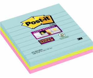 Sponky Post-it Notes super lepicí xl linka 101x101 mm, mi...