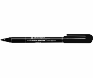 Centropen Marker Black Permanent Round End 1,00 mm (62846...