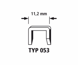 Wolfcraft Wolfcraft Široké sponky do sponkovačky výška 8 ...