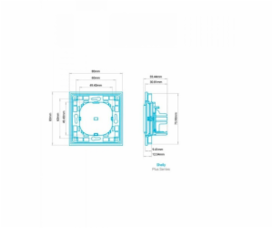 Shelly Smart Switch-Mechanismus - wall - 4-fach