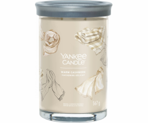 Svíčka ve skleněném válci Yankee Candle, Hřejivý kašmír, ...