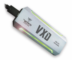 Patriot VXD externí box USB 3.2  M.2 NVMe SSD RGB