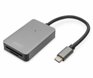 Digitus DA-70333 DIGITUS Čtečka karet USB-C, 2 porty UHS-...