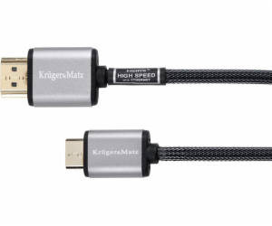 Kruger&Matz HDMI Mini - HDMI kabel 1,8 m černý (KM0325)