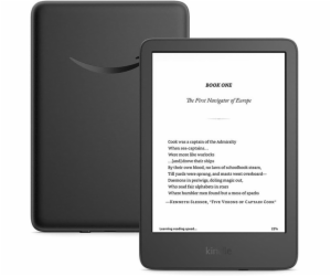 E-book Amazon Kindle Touch 2024 (16 GB), black, s reklamou