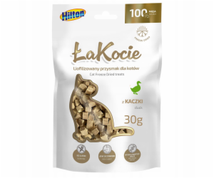 HILTON ŁaKocie Freeze dried duck - pamlsek pro kočky - 30g