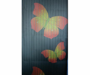 Síť do dveří proti hmyzu magnetická 218x96cm vzor motýl