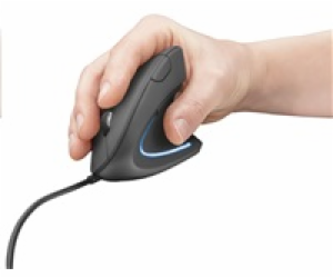 TRUST Myš Verto ergonomic mouse USB, black (černá)