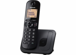 Panasonic KX-TGC210FXB, bezdrát. telefon, černý