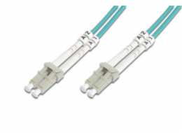 DIGITUS Fiber Optic Patch Cord, LC to LC, Multimode OM4 - 50/125 µ, Duplex Length 5m