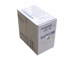 Datacom 1155 UTP Cat5e, PVC, 305m, černý DATACOM UTP Cat5e PVC kabel 305m (lanko) černý