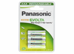 1x4 Panasonic Aku NiMH Micro AAA 750 mAh baterie