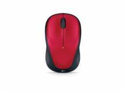 Bezdrátová myš Logitech M235 - červená