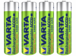 1x4 Varta Rechargeable Accu AA Ready2Use NiMH 2400 mAh Mignon