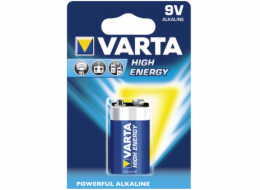 Varta High Energy 9V Block 6 LR 61 10ks Baterie 