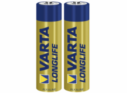 VARTA Longlife, typ AA, 14 mm, sada 4 ks Alkalická baterie 