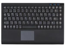 Miniklávesnice Keysonic ACK-540 U+, USB, black