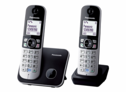 Telefon Panasonic KX TG6812FXB DUO DECT