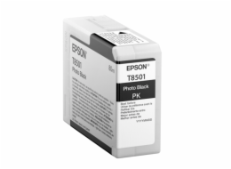 Epson cartridge photo cerna T 850 80 ml               T 8501