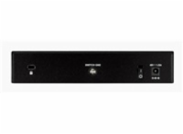 D-Link DGS-1008P 8-port Gigabit Desktop Switch, 4 porty jsou PoE+, PoE budget 68W