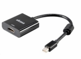 AKASA redukce Mini DisplayPort na HDMI 4k*2k, 20cm  (aktivní)