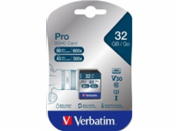 VERBATIM Pro U3  Memory Card SDHC/SDXC 32GB