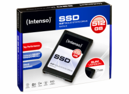 Intenso TOP SSD 2,5        512GB SATA III / Solid State Drive