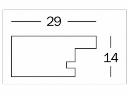 Rámeček Walther Home 30x40 dřevo, béžově hnědý