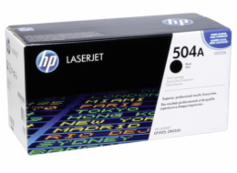 HP 504A Black LJ Toner Cart, CE250A (5,000 pages)