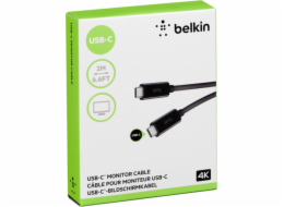 Belkin USB-C/USB-C Monitor-kabel 2m 100W cerna    F2CU049bt2M-BLK